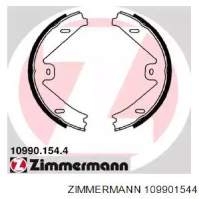 10990.154.4 Zimmermann колодки ручника