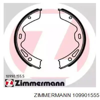 Купить 109901555 Zimmermann Колодки ручника/стояночного тормоза