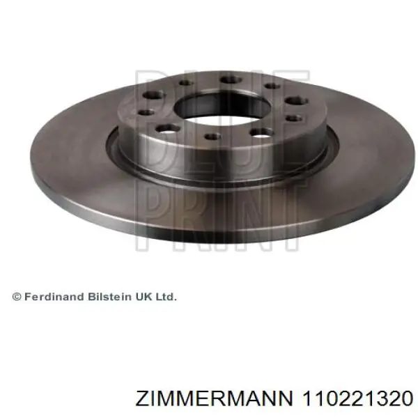 Тормозные диски 110221320 Zimmermann