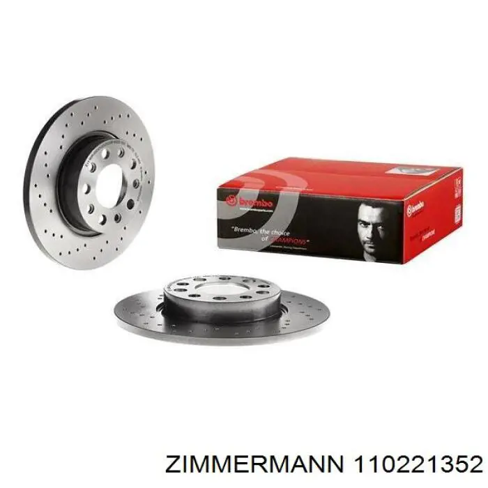 110221352 Zimmermann Дисковый тормоз