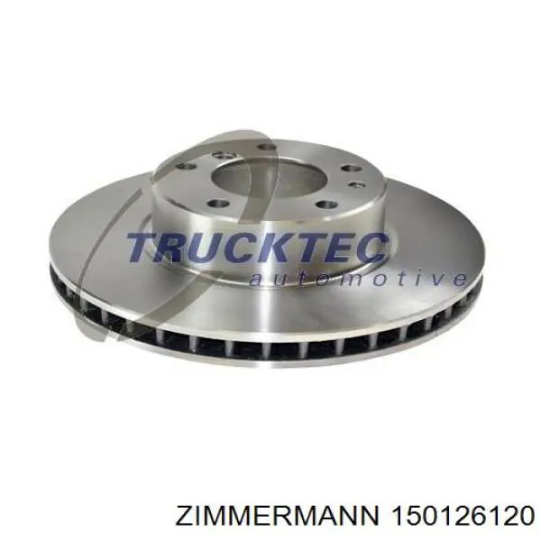 Передний тормозной диск Zimmermann 150126120