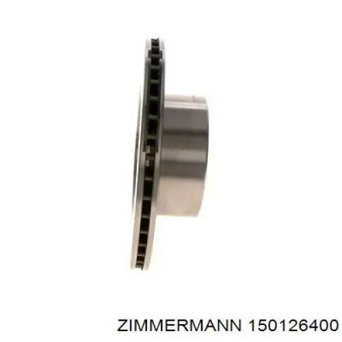 150126400 Zimmermann Диск тормозной передний