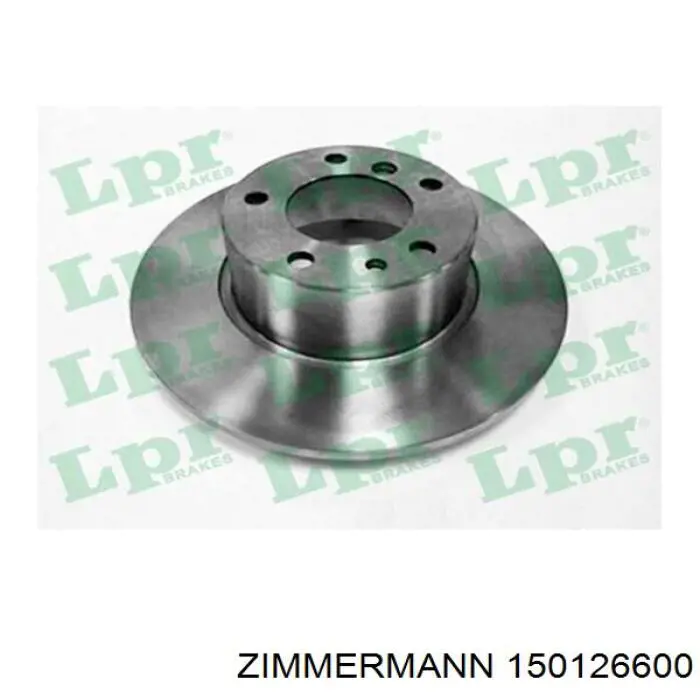 Тормоз дисковый передний Zimmermann 150126600 цена, от 43.50 USD
