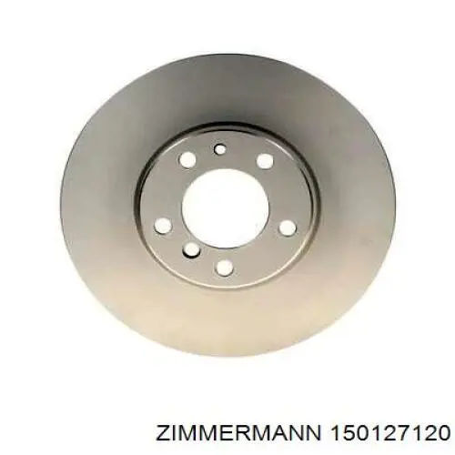 150127120 Zimmermann Диск тормозной передний
