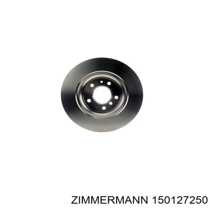 Задний тормозной диск Zimmermann 150127250 цена, от 23.04 USD