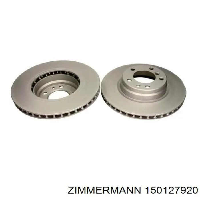150127920 Zimmermann Диск тормозной передний