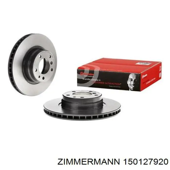 Тормоз дисковый передний Zimmermann 150127920 цена, от 66.61 USD