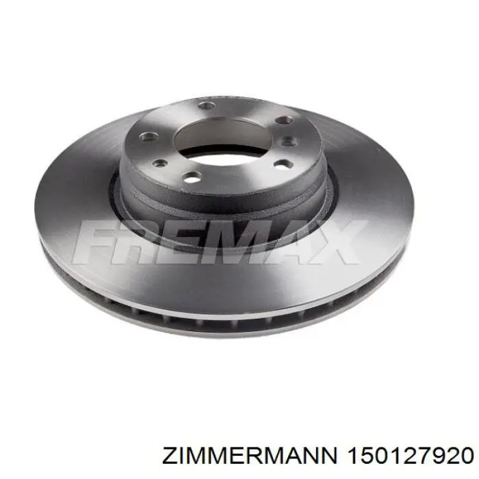 Передние тормозные диски 150127920 Zimmermann