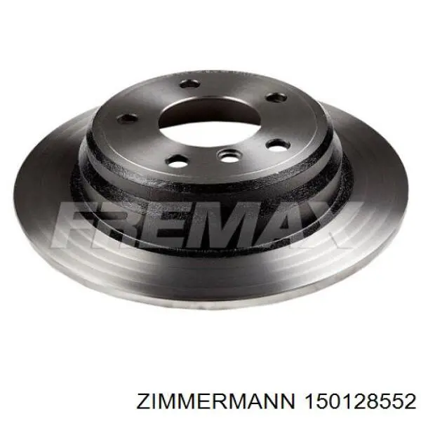 Задний дисковый тормоз Zimmermann 150128552