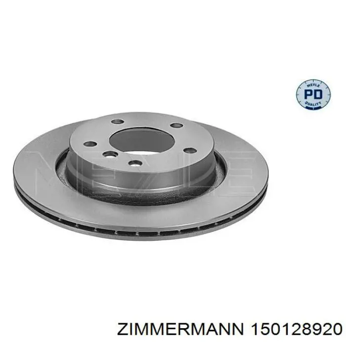 Тормозные диски 150128920 Zimmermann