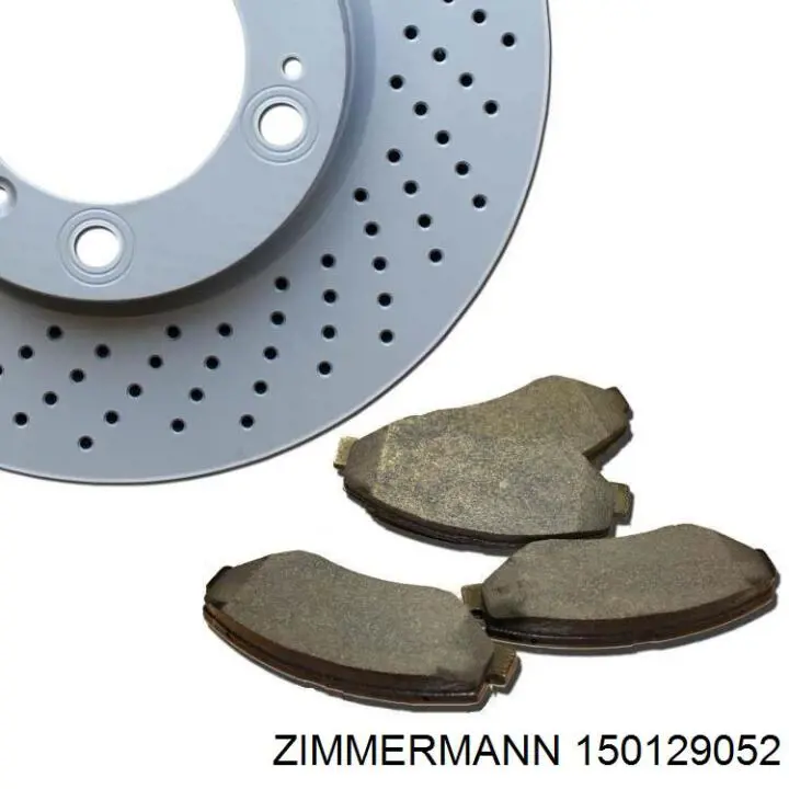 Передний тормозной диск Zimmermann 150129052