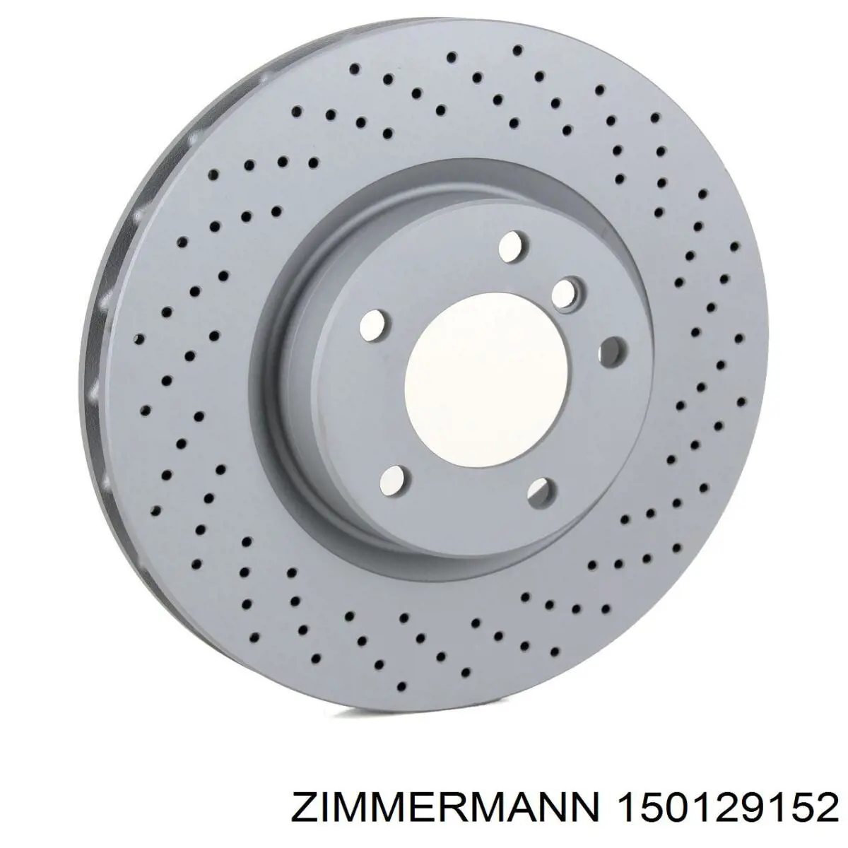 150129152 Zimmermann диск тормозной передний