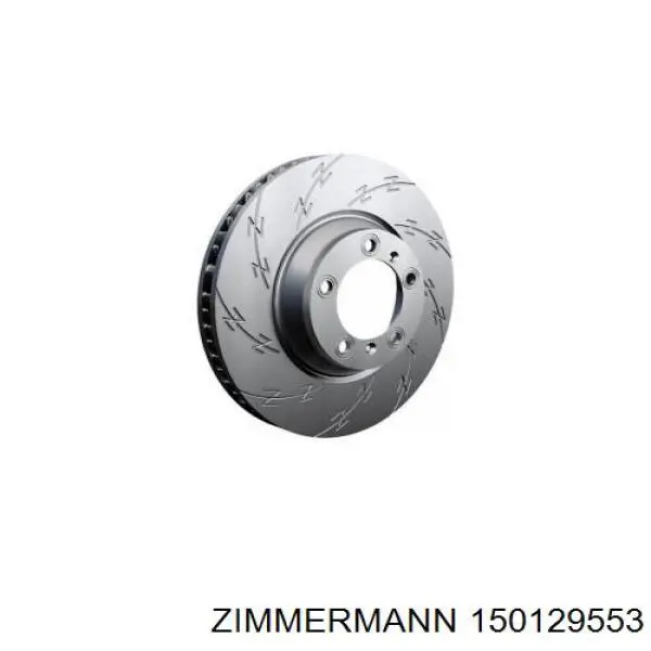 Задний тормозной диск Zimmermann 150129553 цена, от 82.48 USD