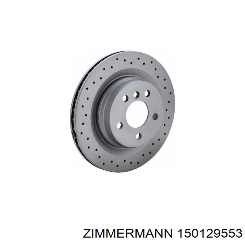 Тормозные диски 150129553 Zimmermann
