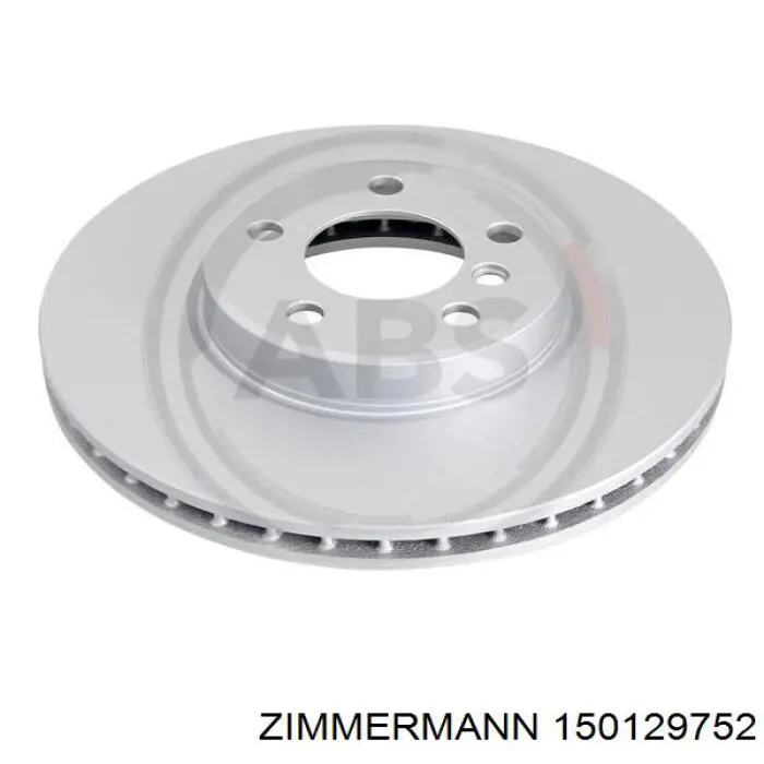 Передний тормозной диск Zimmermann 150129752