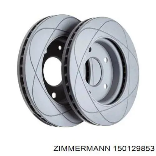 Тормоз дисковый передний Zimmermann 150129853 цена, от 151.97 USD
