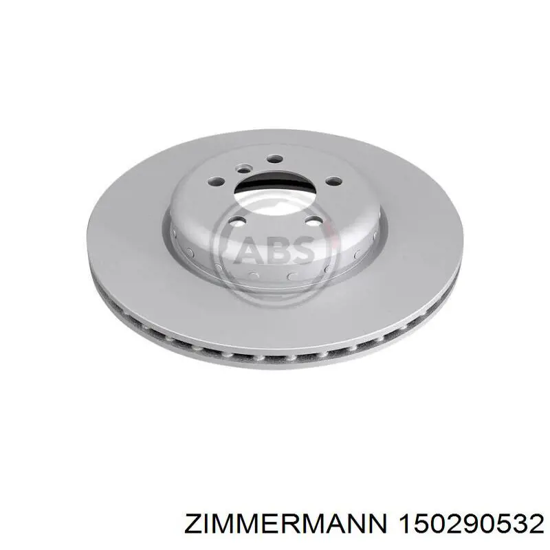 Передние тормозные диски 150290532 Zimmermann