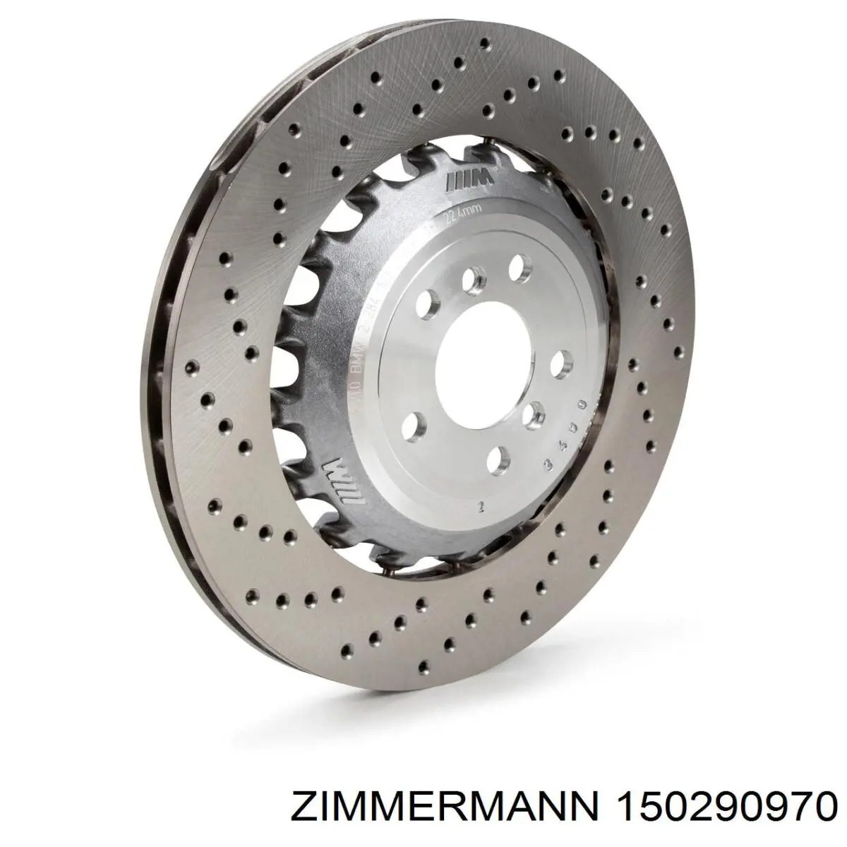 Купить 150290970 Zimmermann Диск тормозной задний