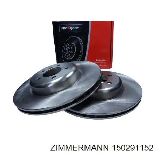 Передние тормозные диски 150291152 Zimmermann