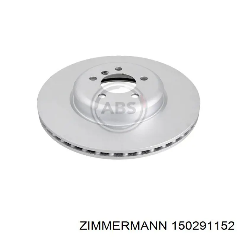 Передний тормозной диск Zimmermann 150291152