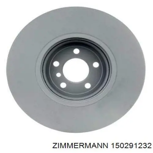 Передние тормозные диски 150291232 Zimmermann