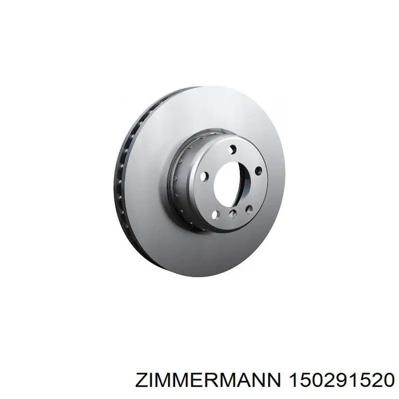 Передние тормозные диски 150291520 Zimmermann