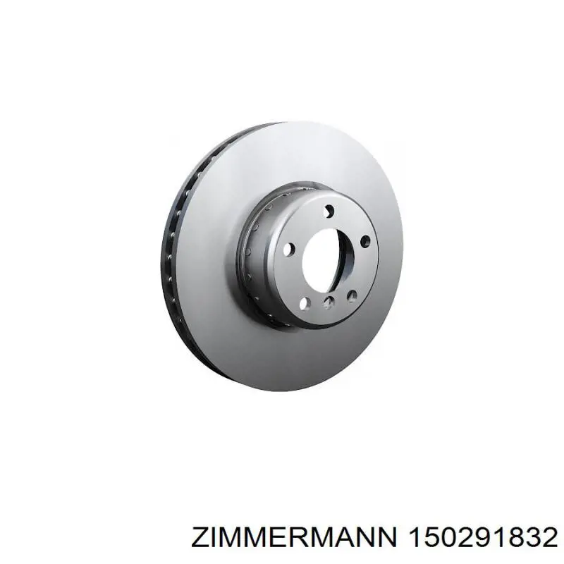 Купить 150291832 Zimmermann Ротор тормозной