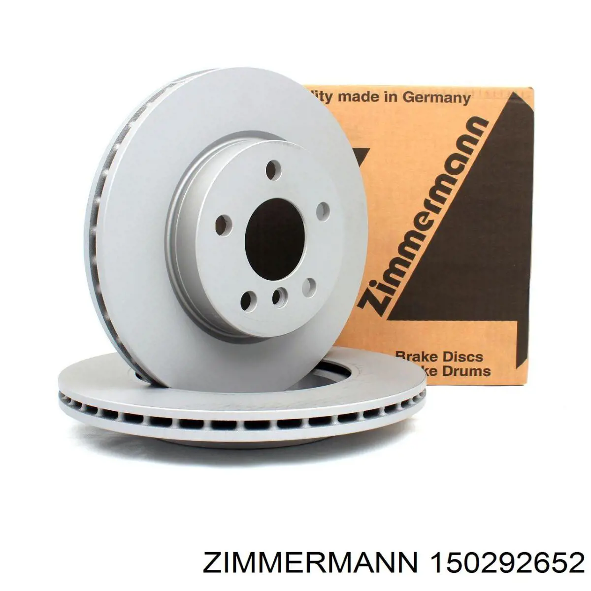 150292652 Zimmermann Диск тормозной передний