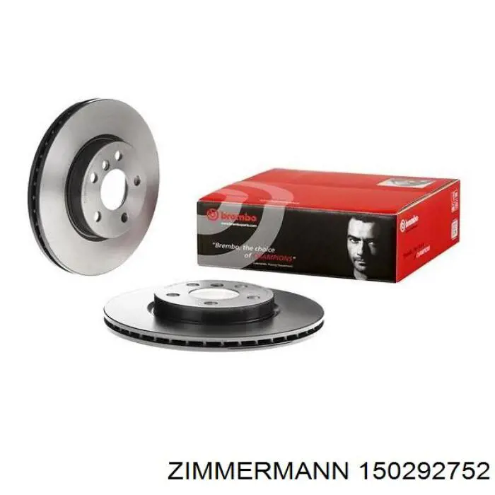 Тормоз дисковый передний Zimmermann 150292752 цена, от 69.41 USD