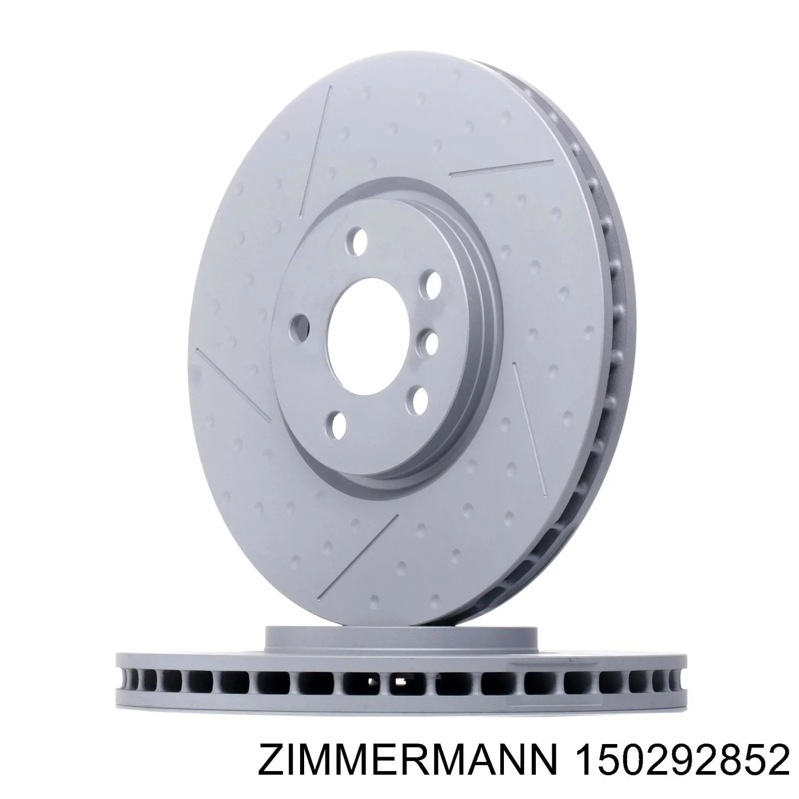 Купить 150292852 Zimmermann Диск тормозной задний
