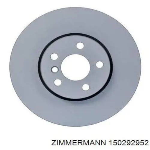150292952 Zimmermann Диск тормозной передний