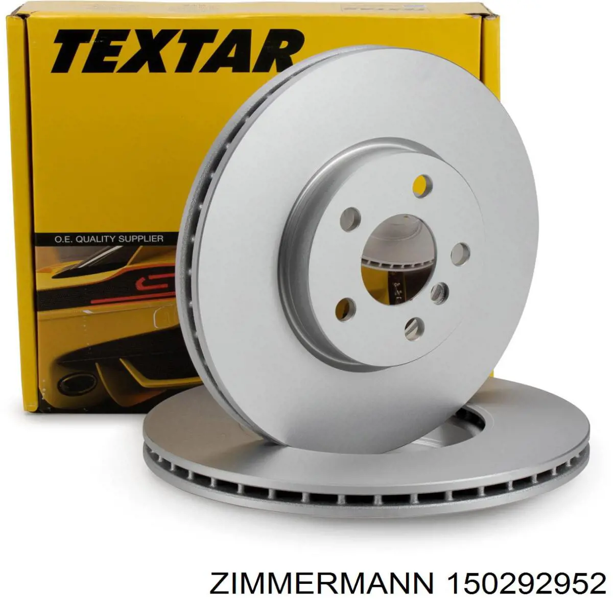 Передние тормозные диски 150292952 Zimmermann