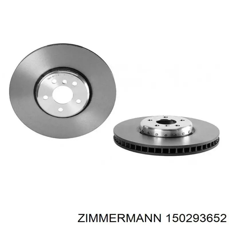 Тормоз дисковый передний Zimmermann 150293652 цена, от 171.35 USD