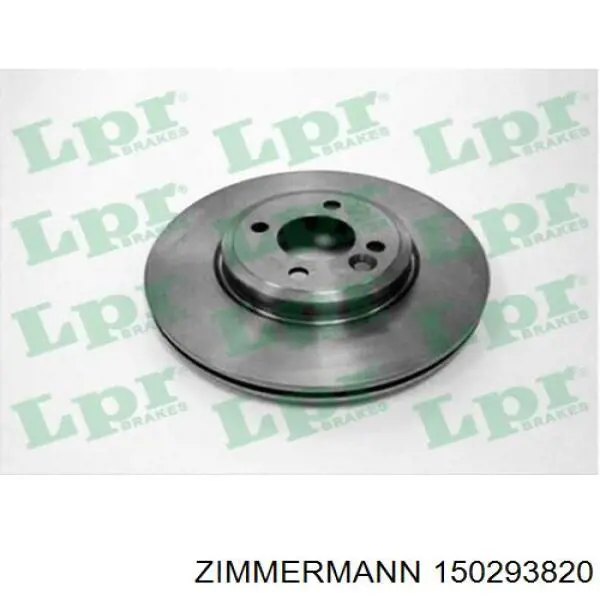 150293820 Zimmermann Диск тормозной передний