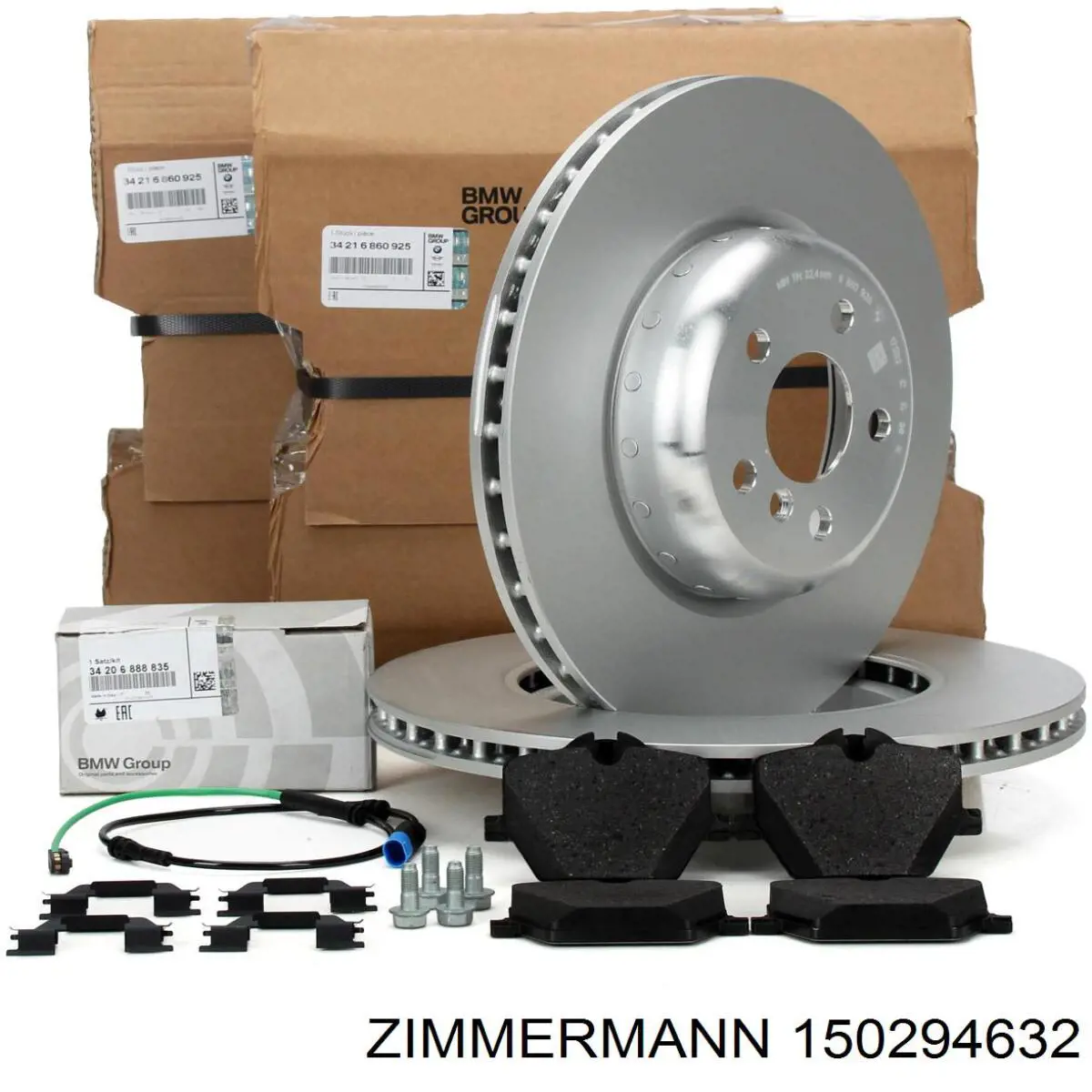 Тормозные диски 150294632 Zimmermann