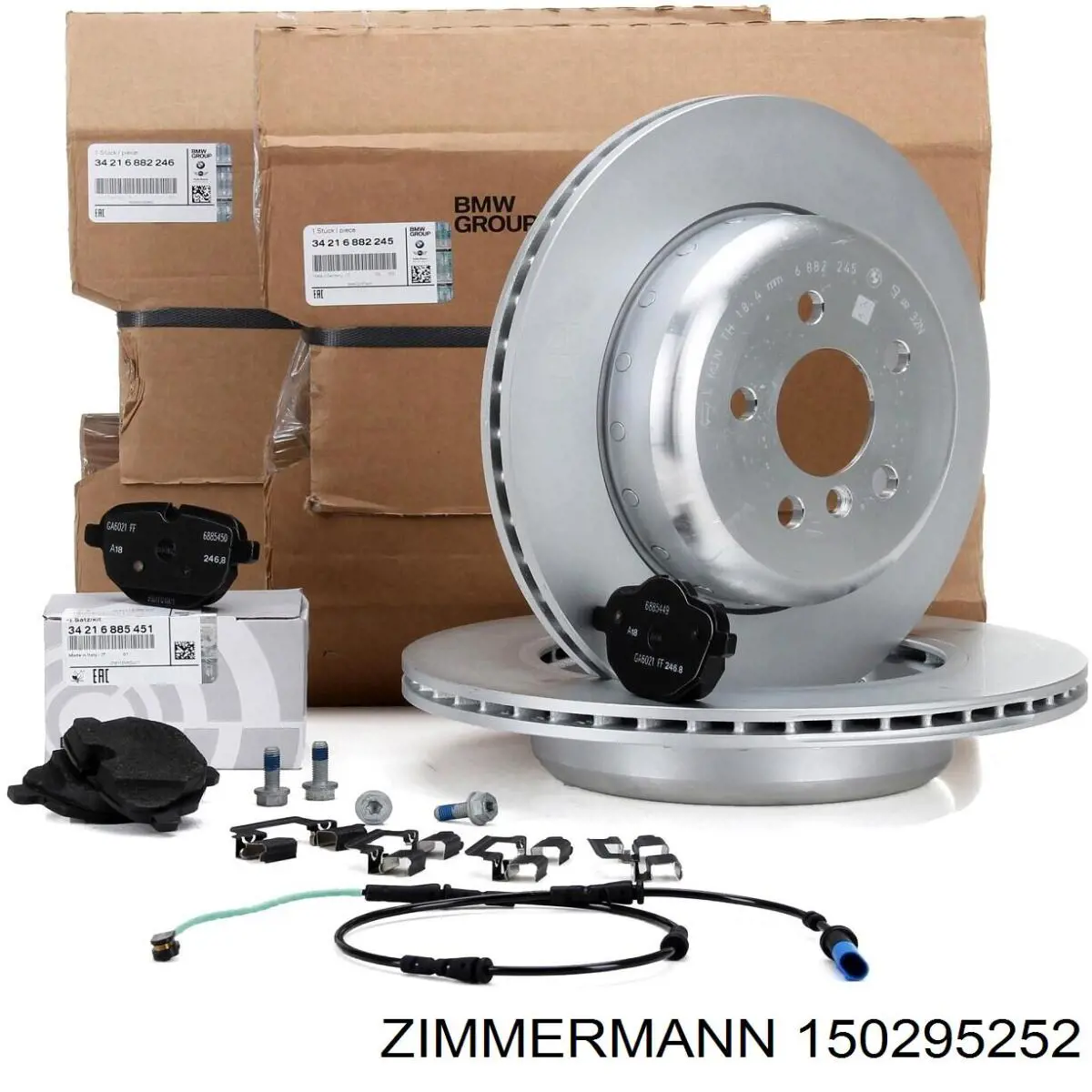 Тормозные диски 150295252 Zimmermann