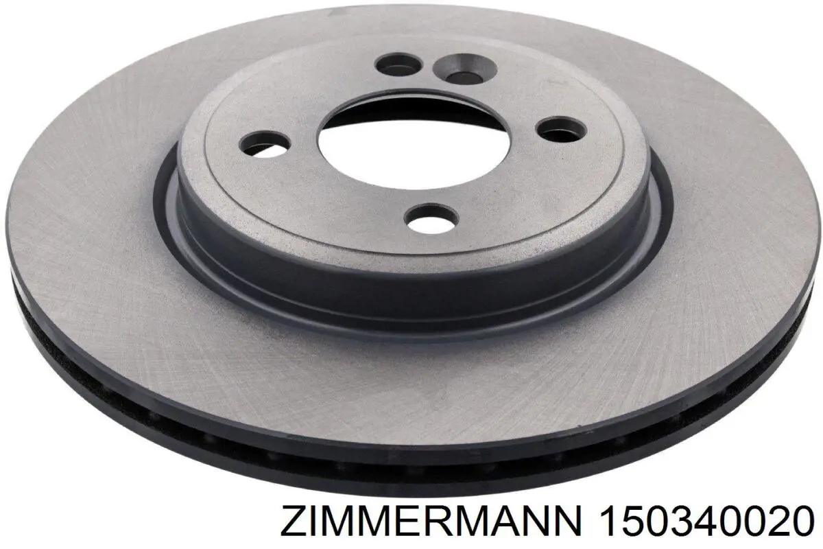 Тормоз дисковый передний Zimmermann 150340020 цена, от 48.16 USD