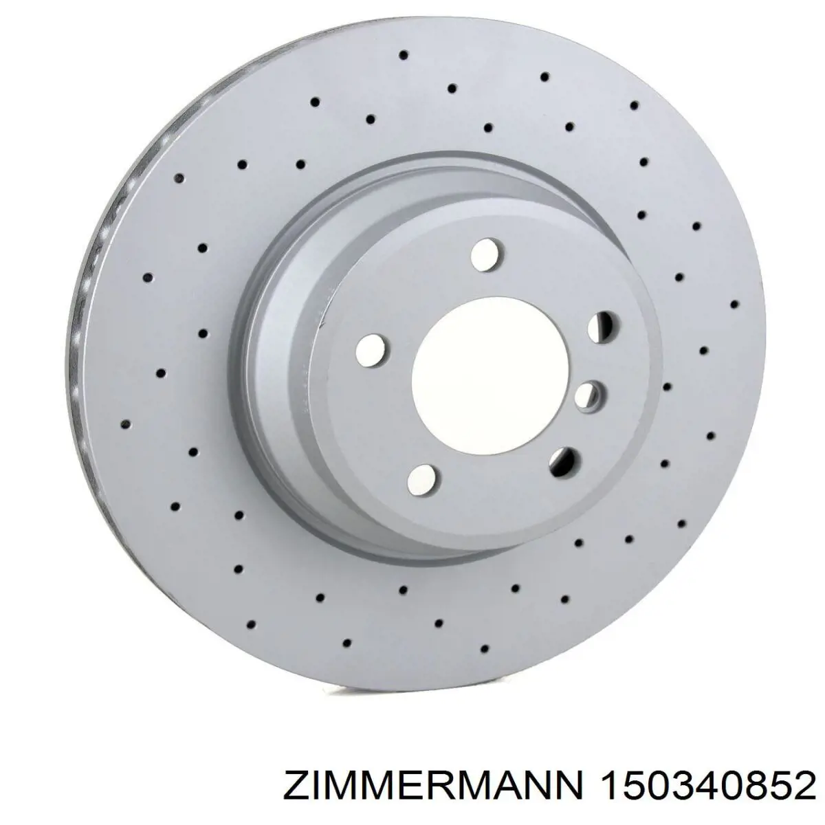 150340852 Zimmermann Диск тормозной передний