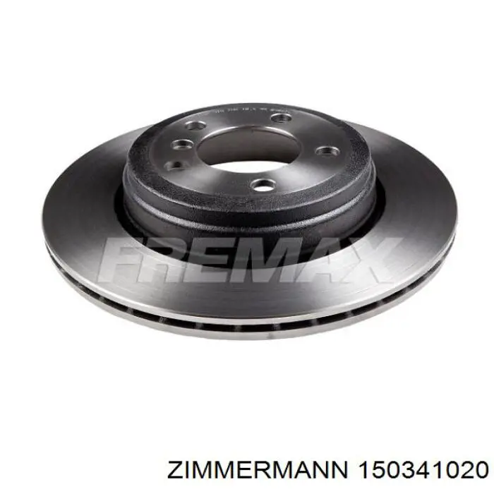 Задний тормозной диск Zimmermann 150341020 цена, от 52.04 USD