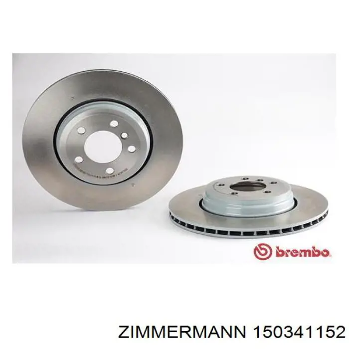 150341152 Zimmermann Дисковый тормоз