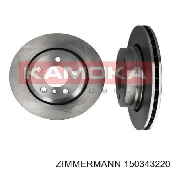 Тормозные диски 150343220 Zimmermann