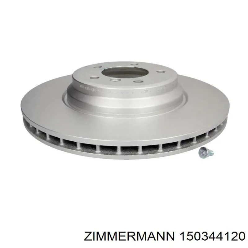 Тормоз дисковый передний Zimmermann 150344120 цена, от 86.60 USD