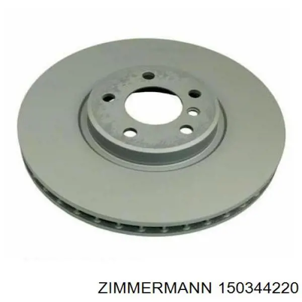 Тормоз дисковый передний Zimmermann 150344220 цена, от 103.89 USD