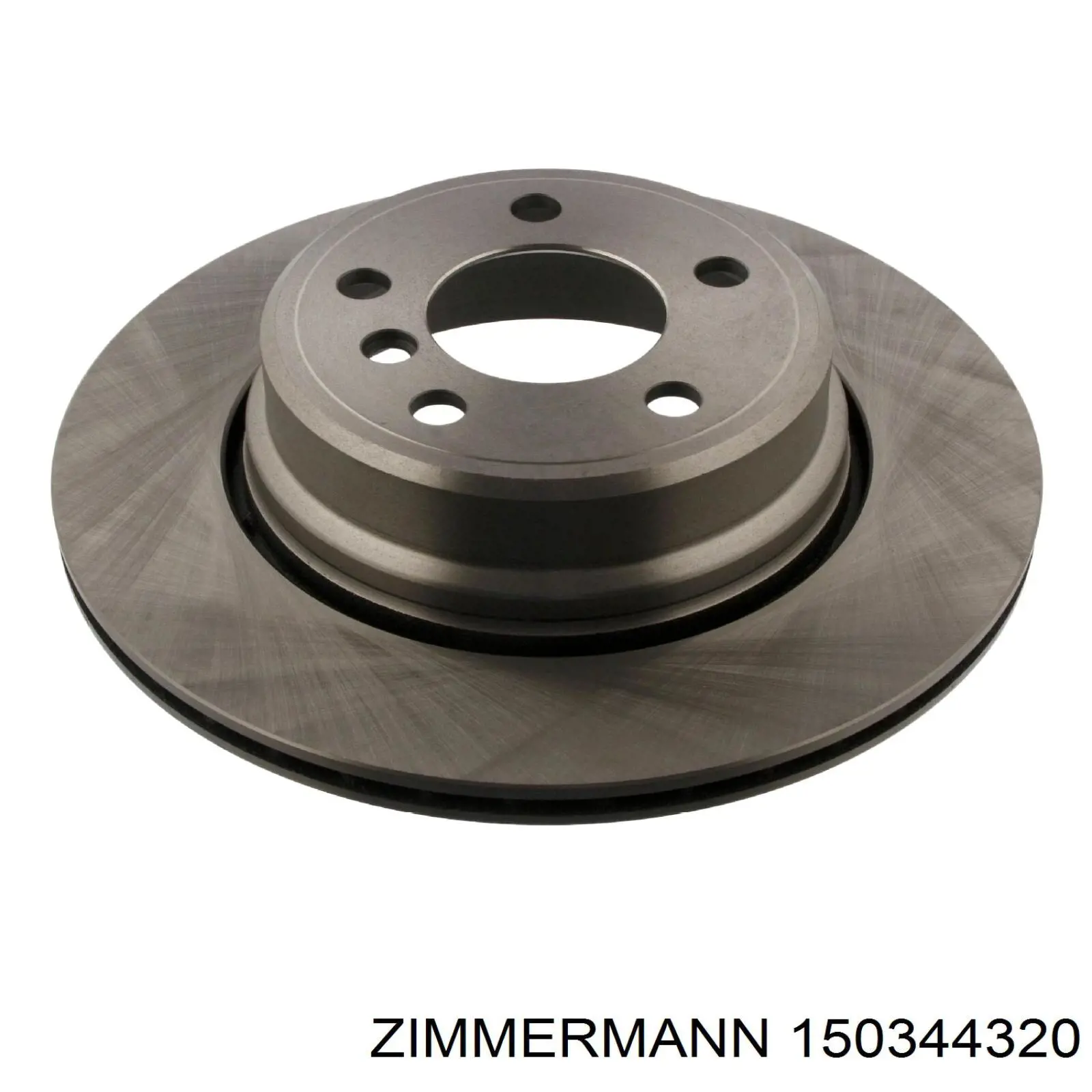 Купить 150344320 Zimmermann Диск тормозной задний