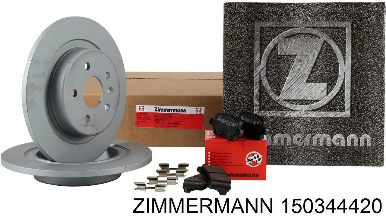 Купить 150344420 Zimmermann Ротор тормозной