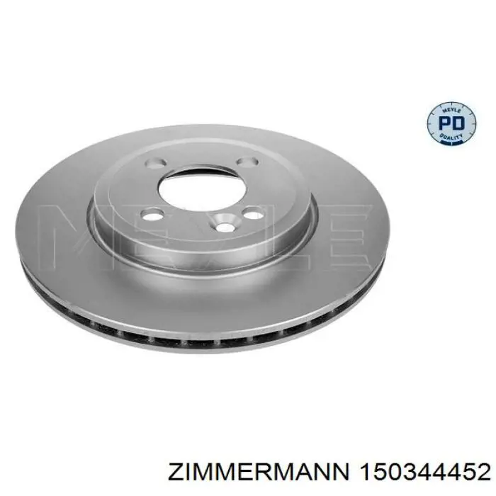 Передний тормозной диск Zimmermann 150344452