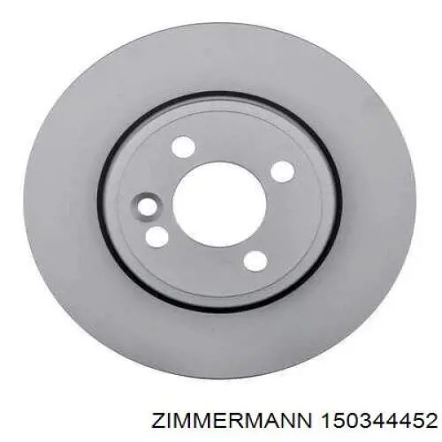 150344452 Zimmermann Диск тормозной передний