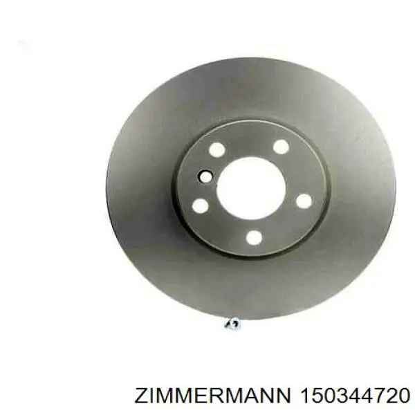 Передние тормозные диски 150344720 Zimmermann