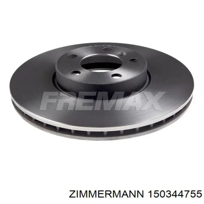 Передний тормозной диск Zimmermann 150344755
