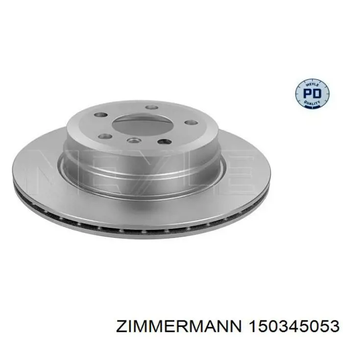 Задний дисковый тормоз Zimmermann 150345053